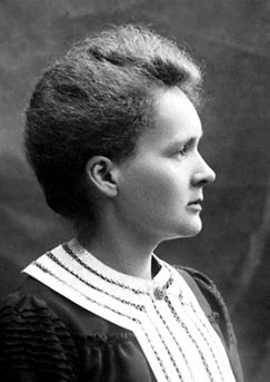 Marie Curie's 1903 Nobel portrait