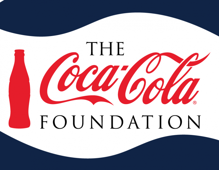 The Coca-Cola Foundation logo.