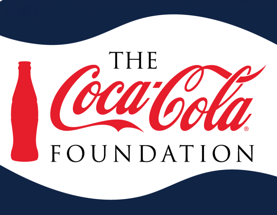 The Coca-Cola Foundation logo.