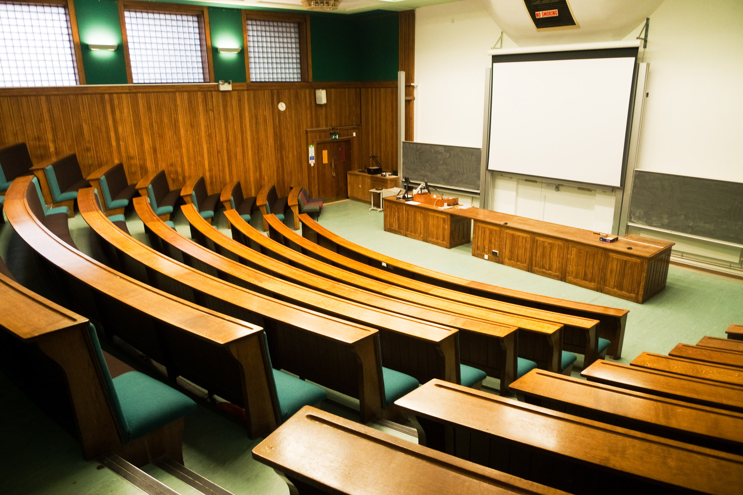 What Are Lecture Hall Seats Called