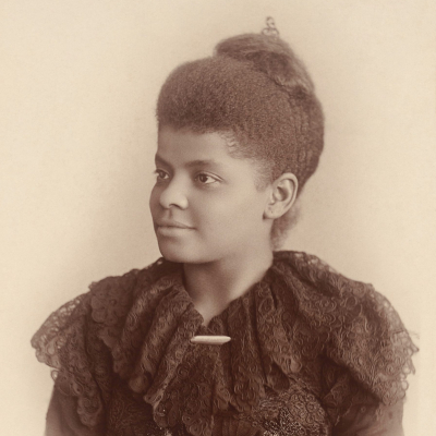 Photo of Suffrage activist Ida B. Wells by Mary Garrity