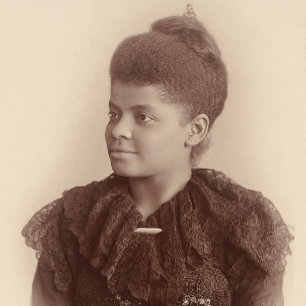 Photo of Suffrage activist Ida B. Wells by Mary Garrity