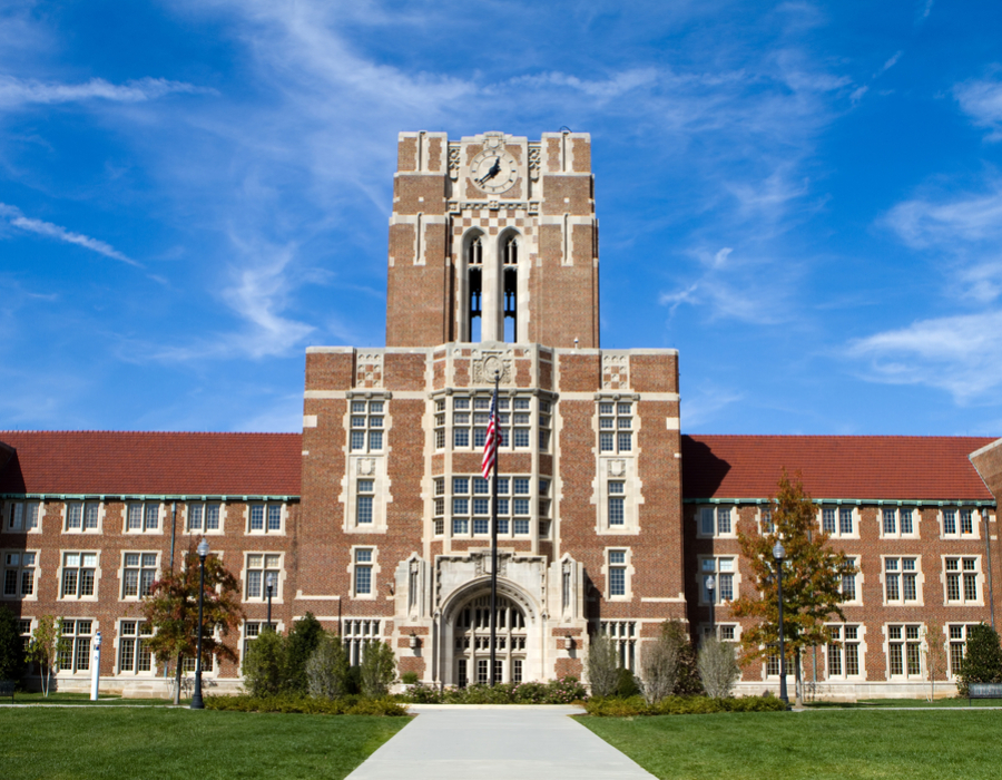 Photograph of campus building at University of Tennessee - Knoxville