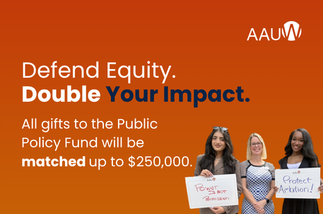 Defend Equity. Double your impact. All gifts to the Public Policy Fund will be matched up to $250,000.