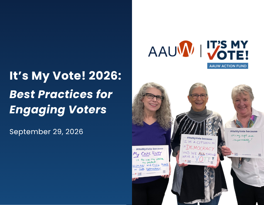 It's My Vote 2026: Best practices for engaging voters. September 29, 2026.
